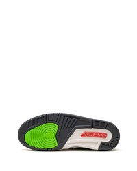 Мужские бежевые кожаные низкие кеды от Jordan