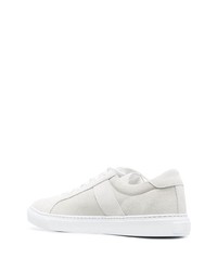 Мужские бежевые кожаные низкие кеды от Billionaire