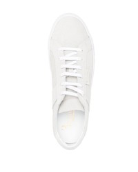 Мужские бежевые кожаные низкие кеды от Billionaire