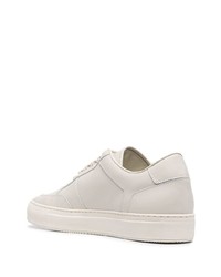 Мужские бежевые кожаные низкие кеды от Common Projects