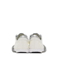 Мужские бежевые кожаные низкие кеды от Y-3