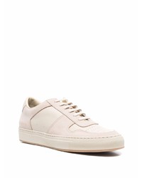 Мужские бежевые кожаные низкие кеды от Common Projects