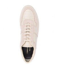 Мужские бежевые кожаные низкие кеды от Common Projects