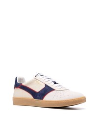 Мужские бежевые кожаные низкие кеды от Pantofola D'oro