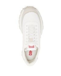 Мужские бежевые кожаные низкие кеды от Camper