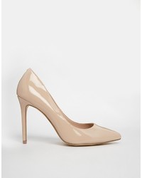 Бежевые кожаные туфли от KG by Kurt Geiger