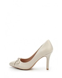 Бежевые кожаные туфли от BelleWomen