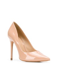 Бежевые кожаные туфли от Schutz