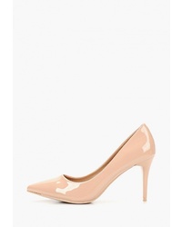 Бежевые кожаные туфли от Damerose