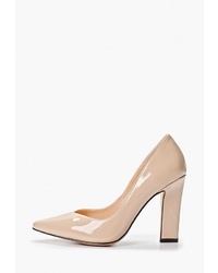 Бежевые кожаные туфли от Diora.rim