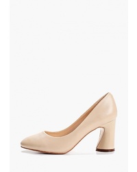 Бежевые кожаные туфли от Diora.rim