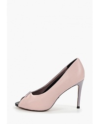 Бежевые кожаные туфли от Graciana