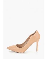 Бежевые кожаные туфли от Mellisa