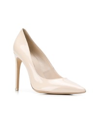 Бежевые кожаные туфли от Sophia Webster