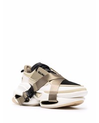 Мужские бежевые кроссовки от Balmain