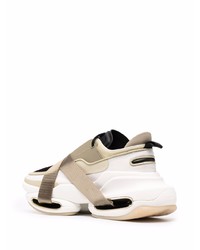 Мужские бежевые кроссовки от Balmain