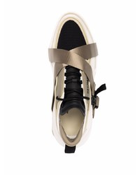 Мужские бежевые кроссовки от Balmain