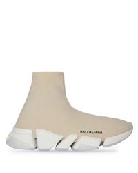 Мужские бежевые кроссовки от Balenciaga