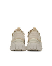 Женские бежевые кроссовки от Chloé