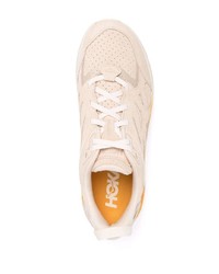 Мужские бежевые кроссовки от Hoka One One