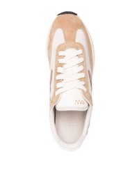 Мужские бежевые кроссовки от VISVIM