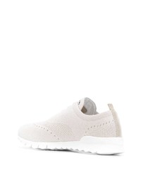 Мужские бежевые кроссовки от Kiton