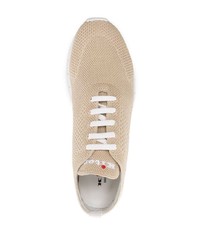 Мужские бежевые кроссовки от Kiton