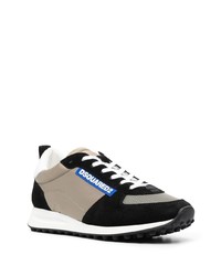 Мужские бежевые кроссовки от DSQUARED2