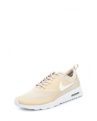 Женские бежевые кроссовки от Nike