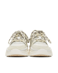 Женские бежевые кроссовки от Isabel Marant