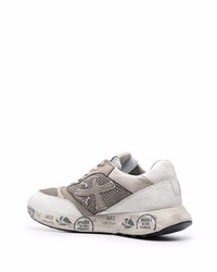 Мужские бежевые кроссовки от Premiata