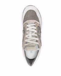 Мужские бежевые кроссовки от Premiata