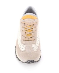 Мужские бежевые кроссовки от Maison Margiela