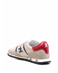 Мужские бежевые кроссовки от Premiata