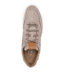 Мужские бежевые кроссовки от Tod's