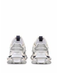 Мужские бежевые кроссовки от Dolce & Gabbana