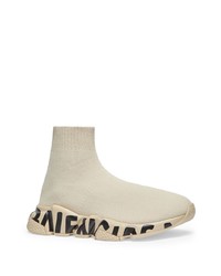 Мужские бежевые кроссовки от Balenciaga