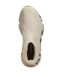 Мужские бежевые кроссовки от Balenciaga