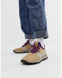Мужские бежевые кроссовки от Timberland