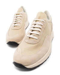 Мужские бежевые кроссовки от Common Projects