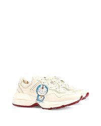 Мужские бежевые кроссовки от Gucci