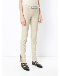 Бежевые леггинсы от Gloria Coelho