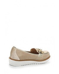 Женские бежевые лоферы от L.Day
