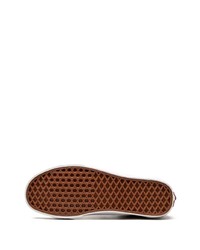 Мужские бежевые низкие кеды из плотной ткани от Vans