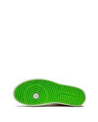 Мужские бежевые низкие кеды из плотной ткани от Jordan