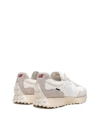 Мужские бежевые низкие кеды от New Balance