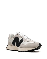Мужские бежевые низкие кеды от New Balance