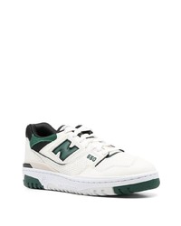 Мужские бежевые низкие кеды от New Balance