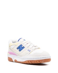 Мужские бежевые низкие кеды от New Balance