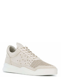 Мужские бежевые низкие кеды от Filling Pieces